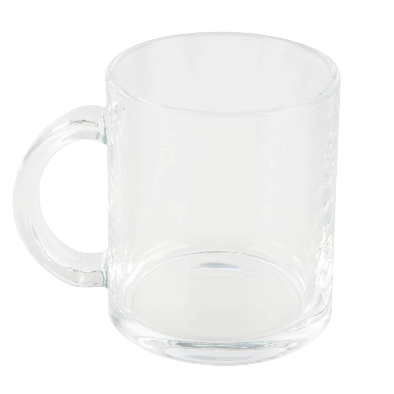 11oz. Clear Glass Sublimation Mug by Make Market®